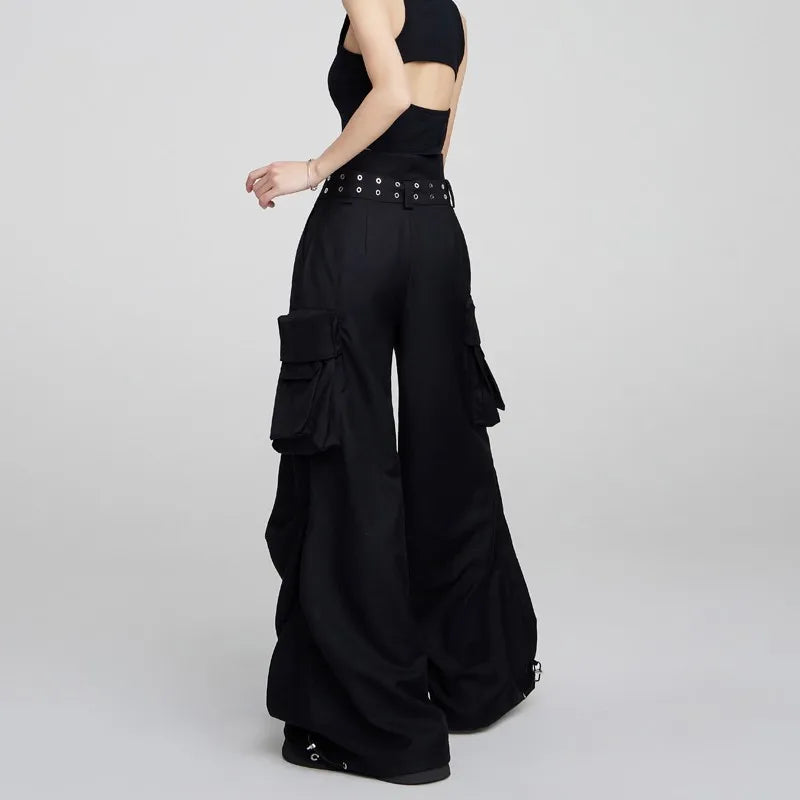 Y2K Vintage Wide Cargo Pants