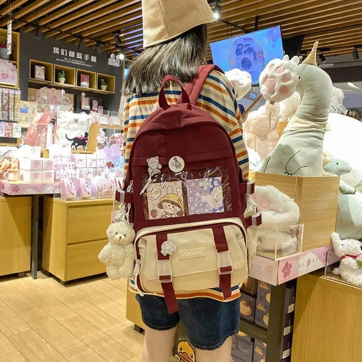 Kawaii Waterproof Laptop Backpack