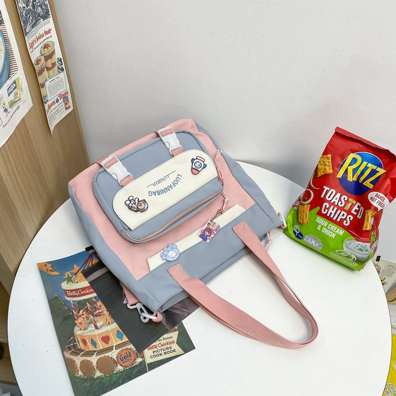 Japanese School Aesthetic Backpack & Bag Set