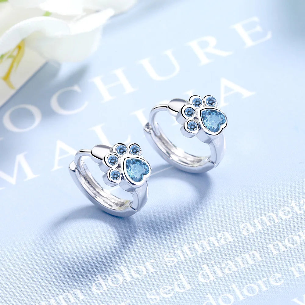 Cat Paw Kawaii Earrings