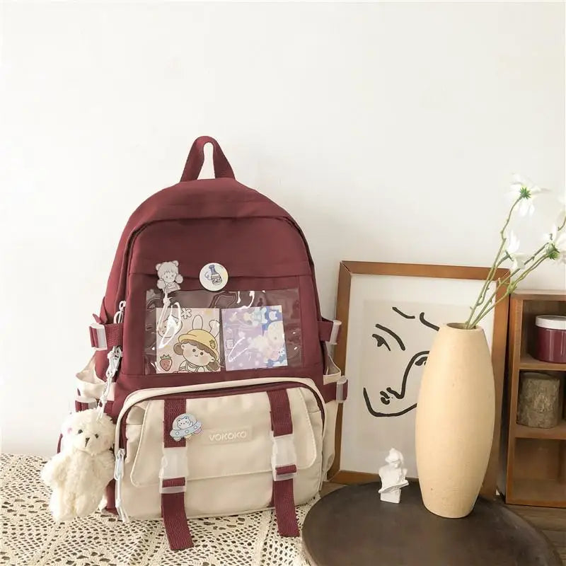 Kawaii Waterproof Laptop Backpack
