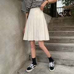 Summer Knee-length Korean Skirts