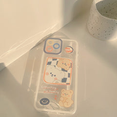 Kawaii Chocolate Bear Case for iPhone
