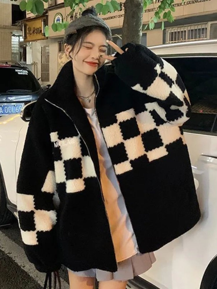 Japanese Plaid Coat