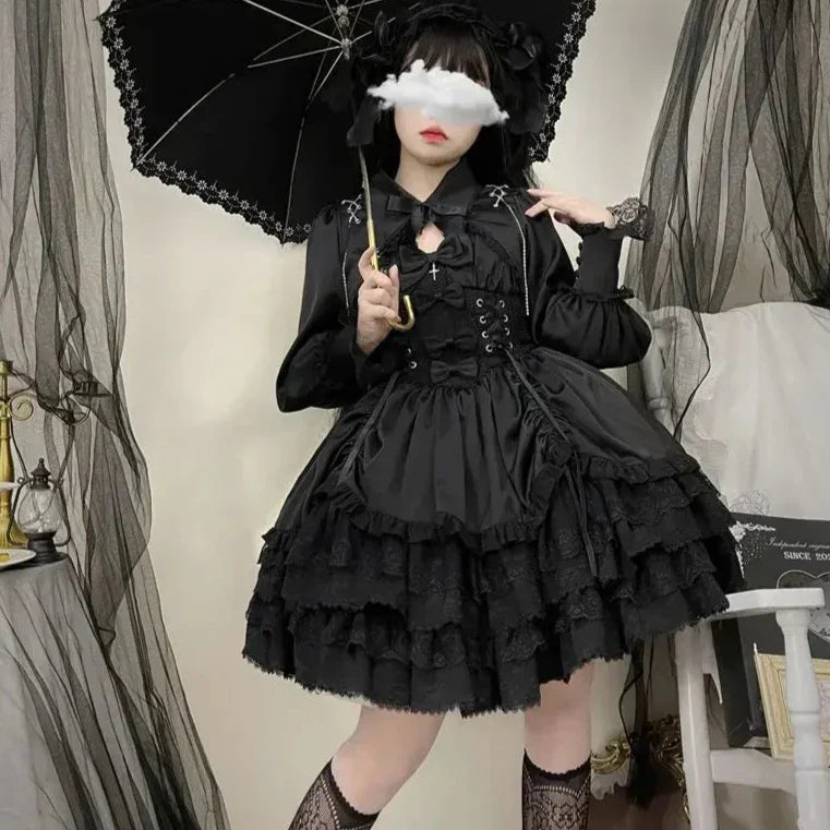 Japanese Victorian Gothic Lolita Dress