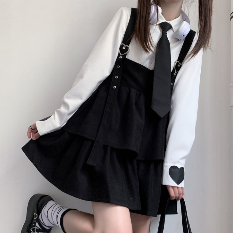 Korean Gothic Darkwear Dress