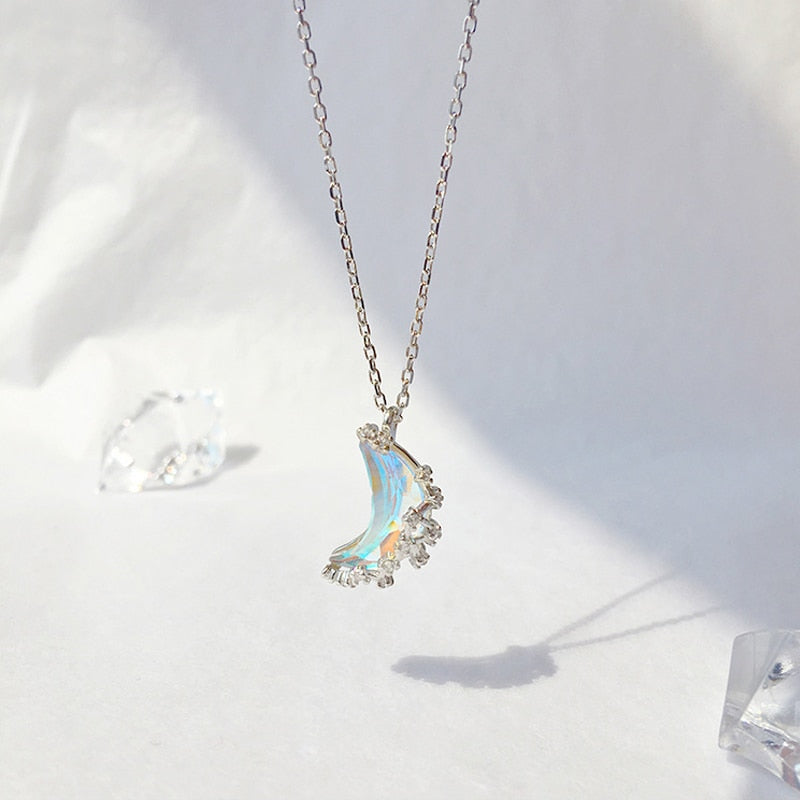 Mystic Moon Pendant Necklace