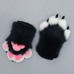 Furry Paw Cosplay Gloves