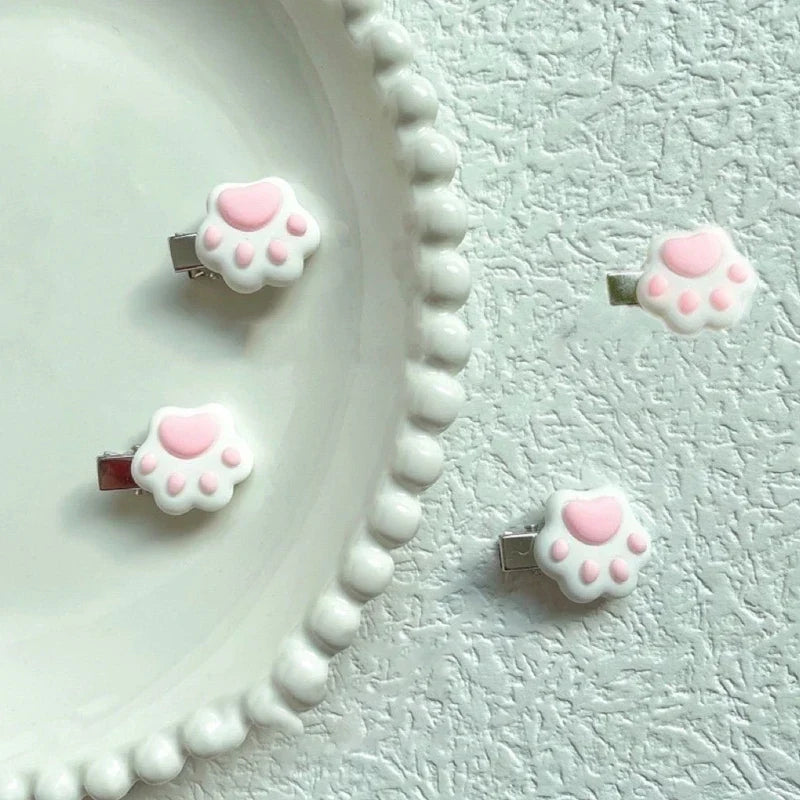 Cute Cat Paw Hair Clip