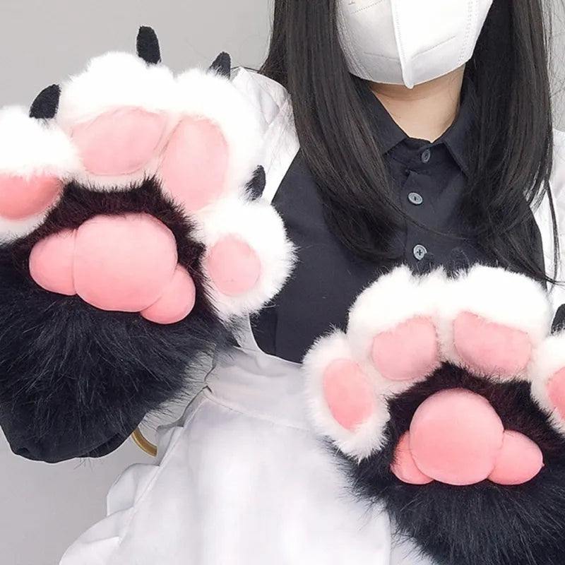 Furry Paw Cosplay Gloves