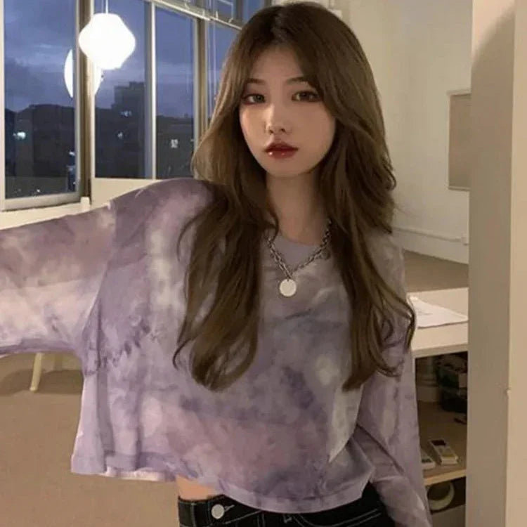 Japanese Tie Dye Sunproof Top