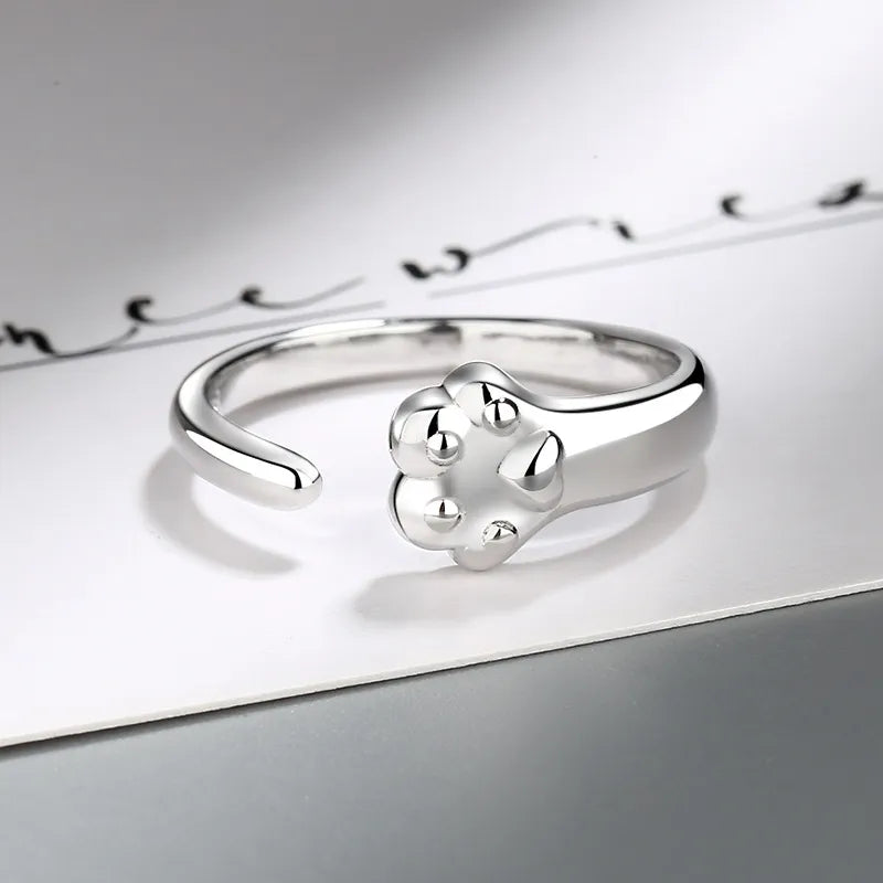 Cat Paw Open Ring