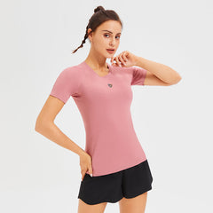 Women's Quick Drying Breathable Holes Yoga Top