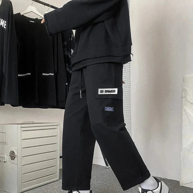 Korean Casual Cargo Pants