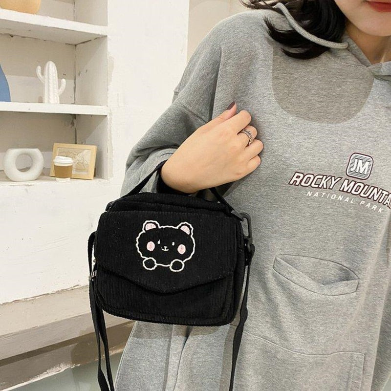 Kawaii Bear Messenger Bag