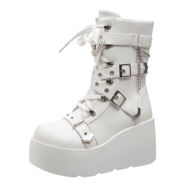 Punk Y2K Platform Boots