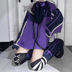Y2K Oversized Sports Jacket