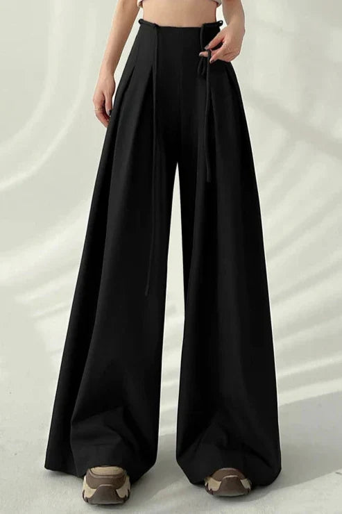 Korean High Waist Wide Pants