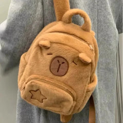 Cute Plush Capybara Bag