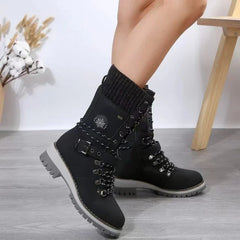 Casual Outdoor Mid-Calf Boots
