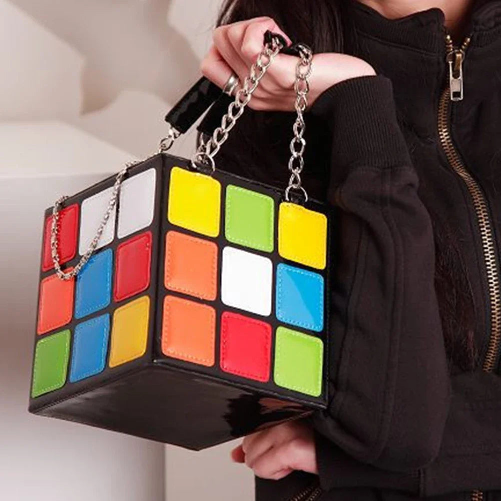 Rubik's Cube Style Handbag