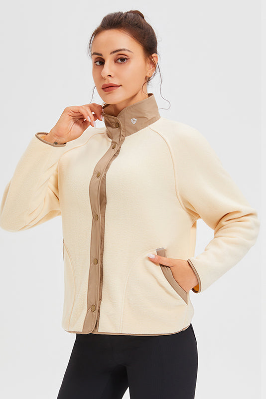 Women Winter Fleece Warm Sports Jacket