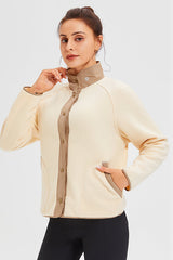 Women Winter Fleece Warm Sports Jacket