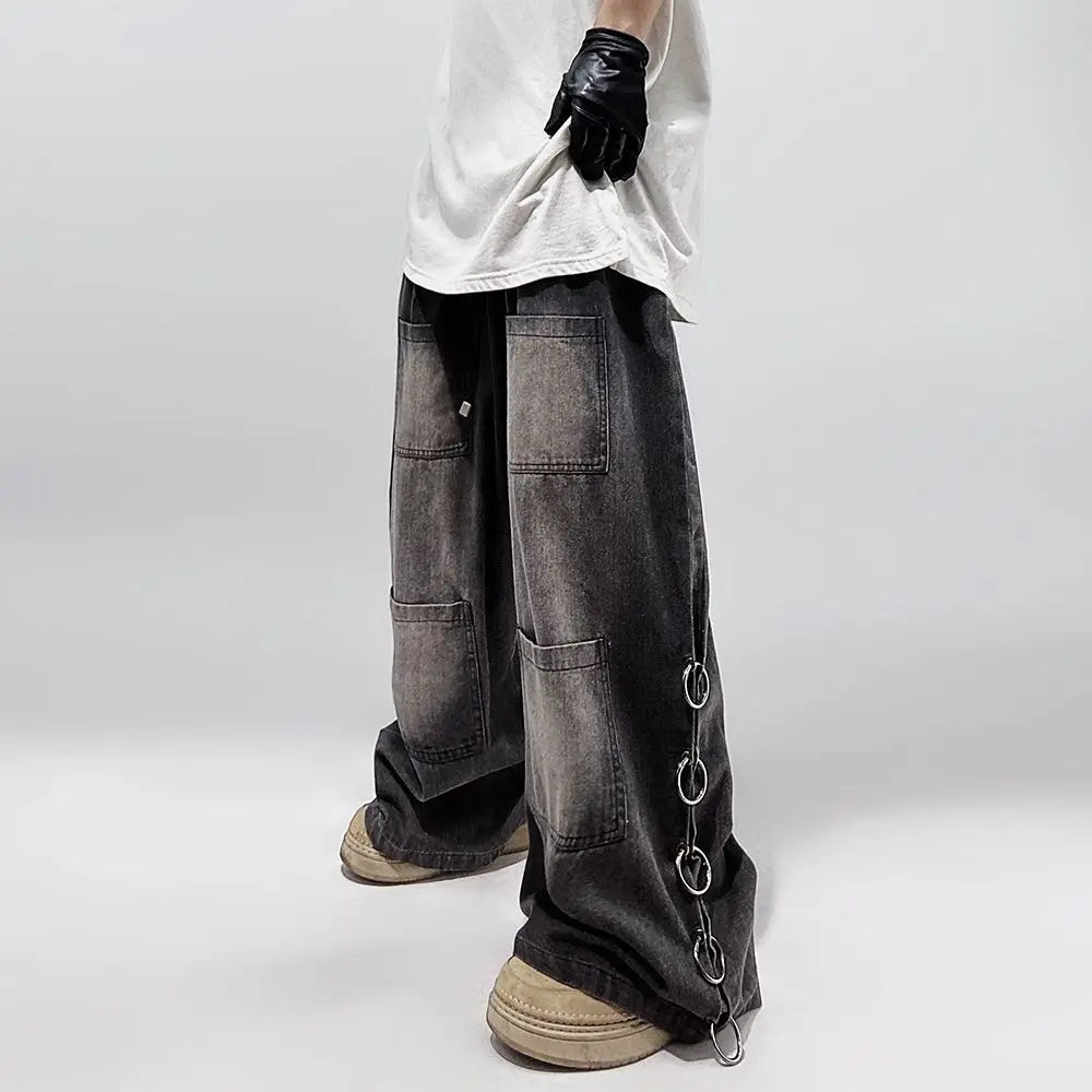 Y2K Oversized Hip Hop Jeans