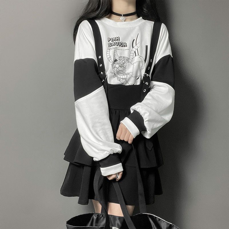 Pastel Gothic Anime Clothing Set
