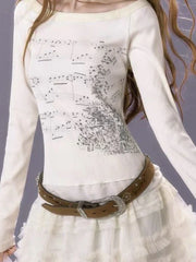 Grunge Slim Longsleeve Top