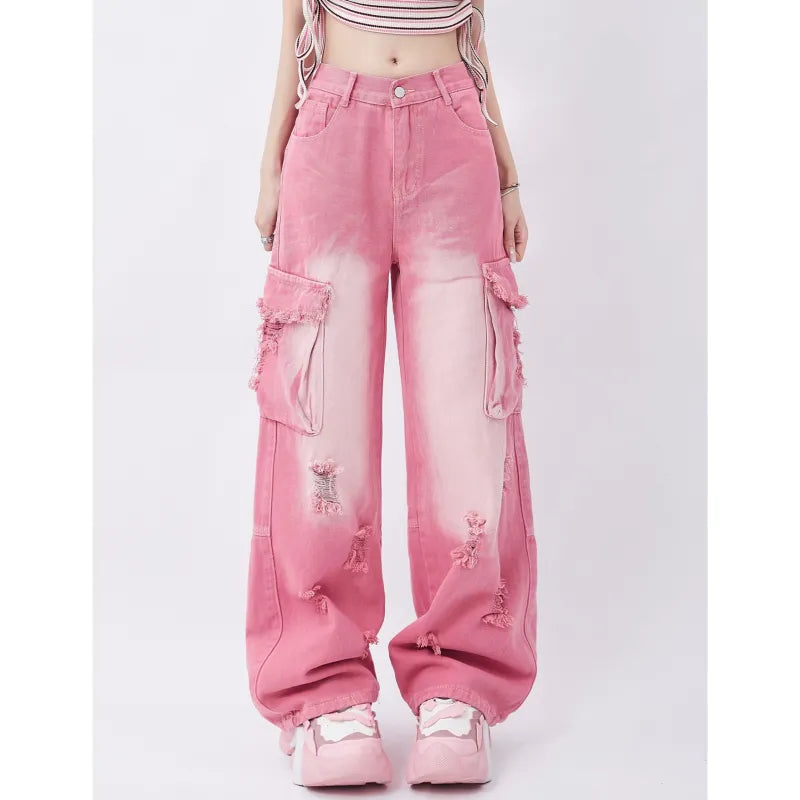 High Waist Wide Jeans
