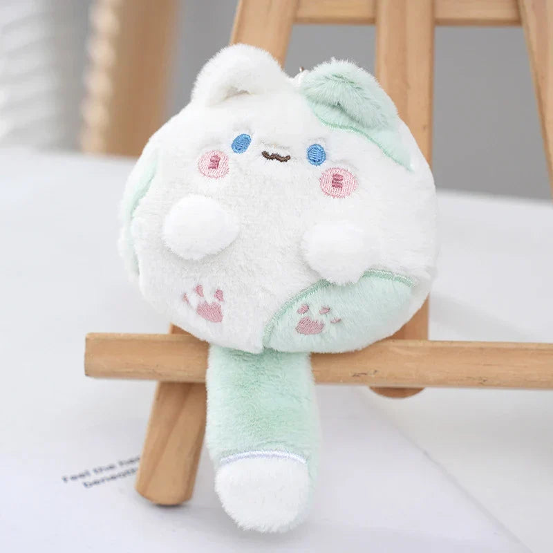Kawaii Plush Cat Keyring Toy