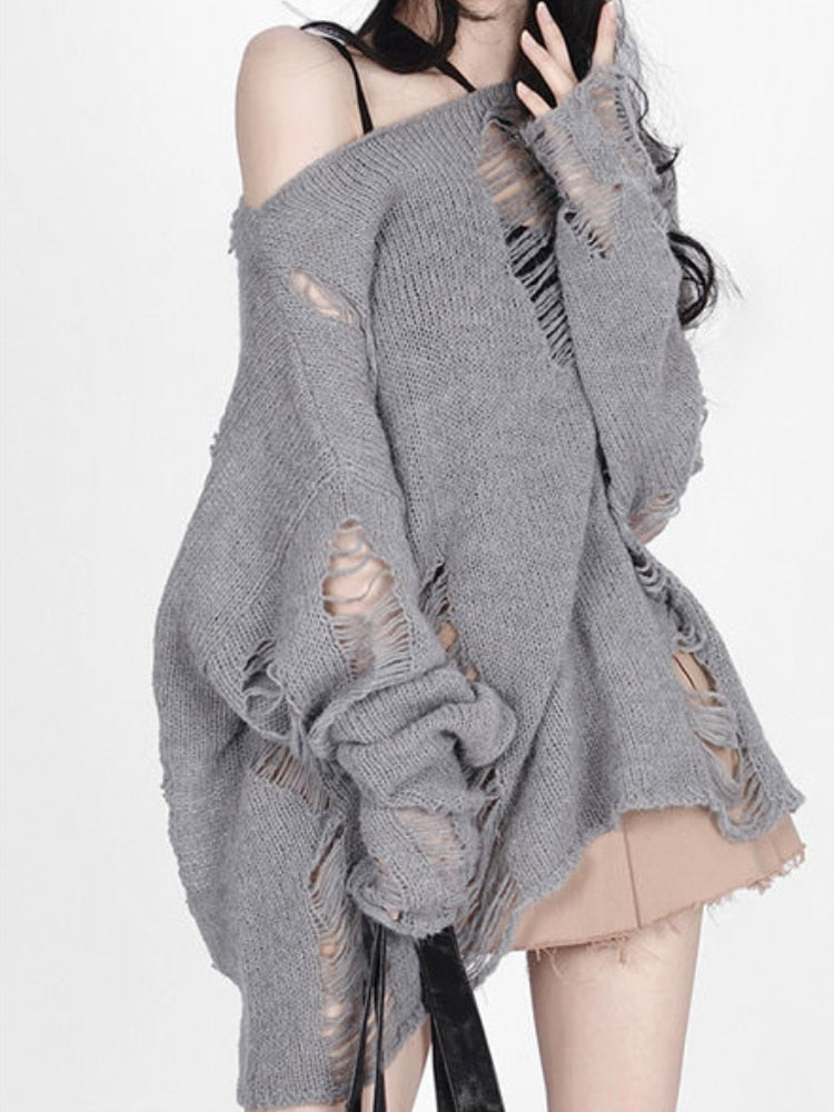 Oversized Knit Sweater