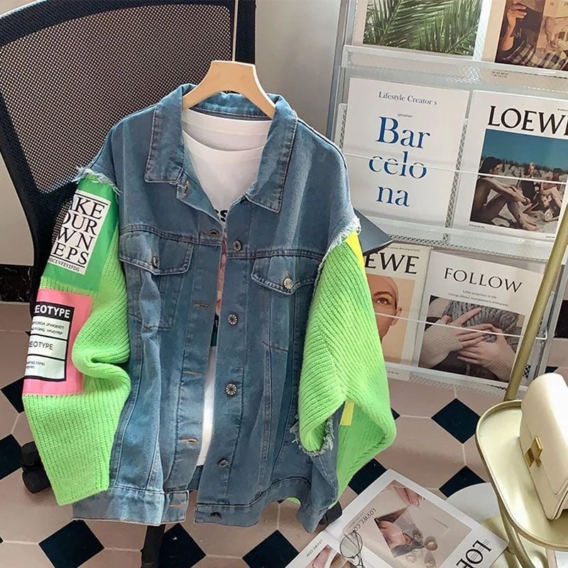 Harajuku Oversized Denim Jacket