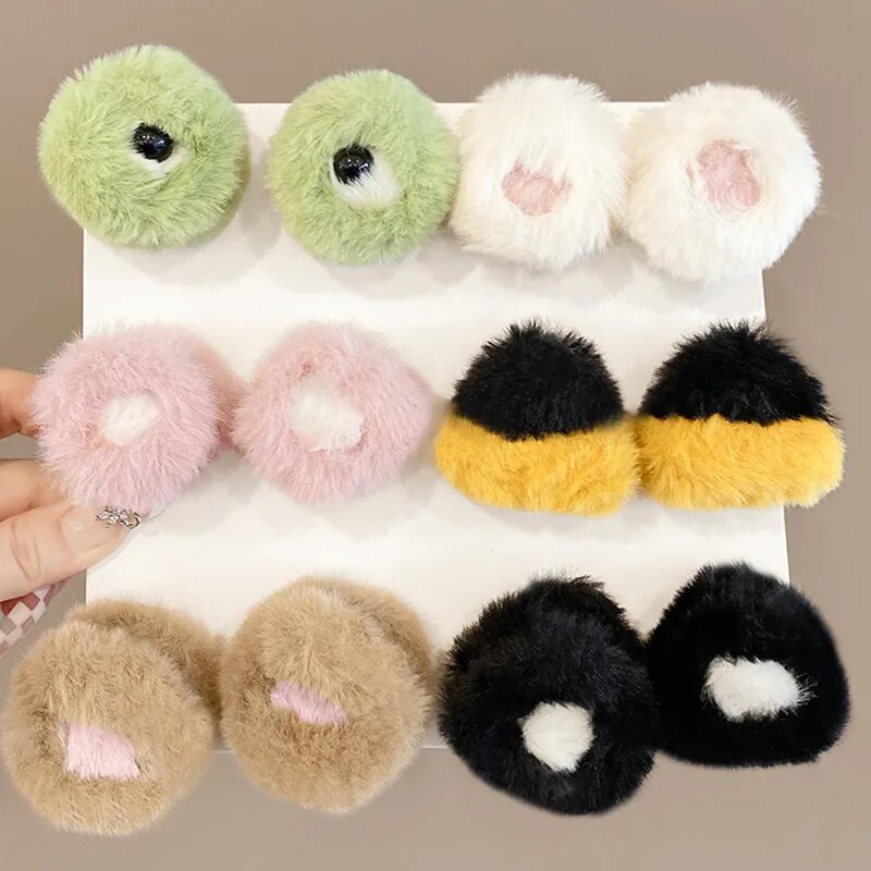 Plush Ears Hairpins