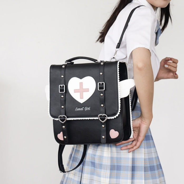 Heart Wings Anime Backpack