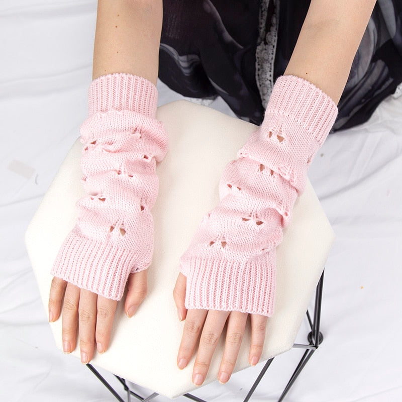 Soft Girl Style Arm Warmers