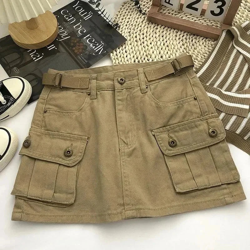Y2K Vintage Denim Mini Skirt