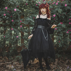 Gothic Lolita Long Sleeve Dress