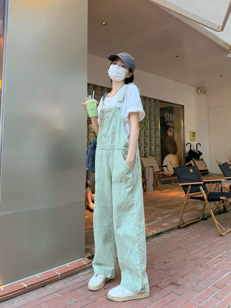 Denim Y2K Overalls