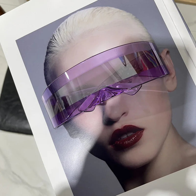 Cyberpunk Rimless Sunglasses