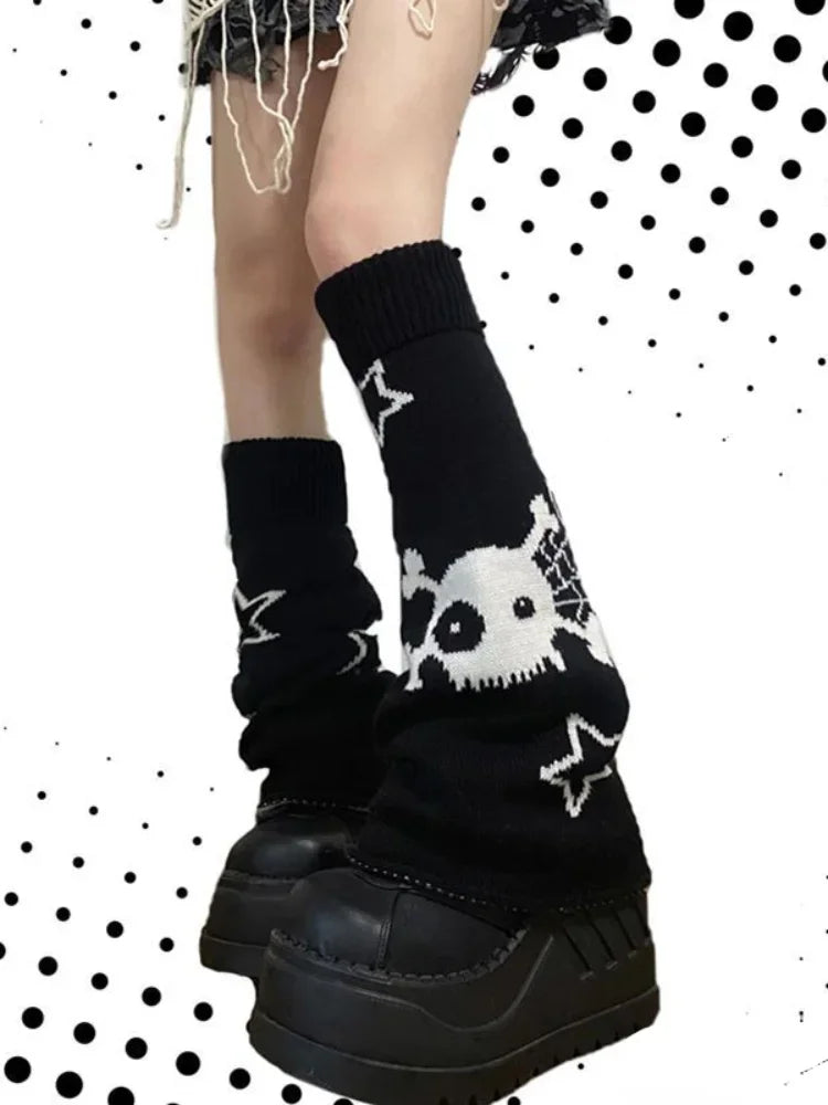 Harajuku Y2K Two-Side Leg Warmers