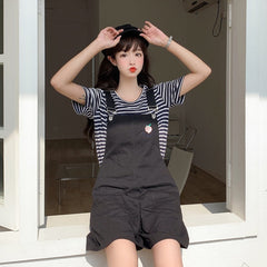 Summer Streetwear Overalls