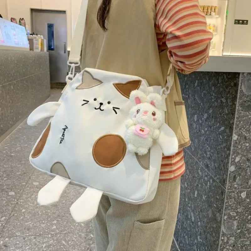 Cute Cartoon Cat Shoulder Bag