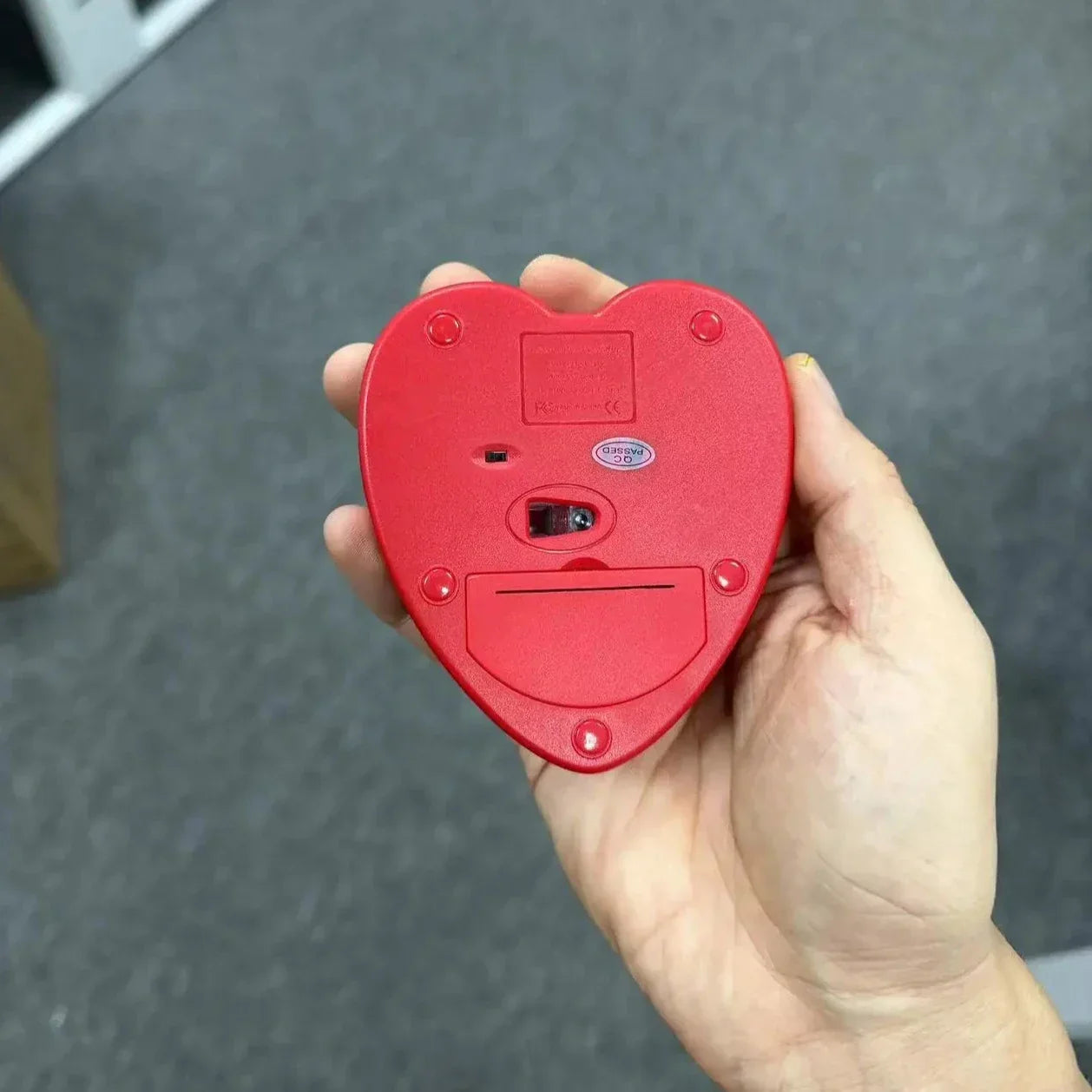 Kawaii Heart-shaped Wireless Mouse