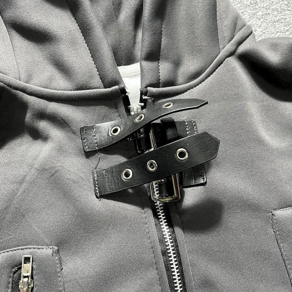 Harajuku Bunny Ears Zip Hoodie