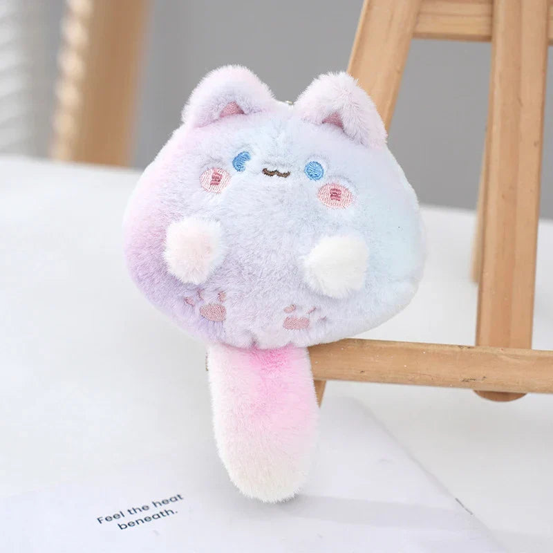 Kawaii Plush Cat Keyring Toy