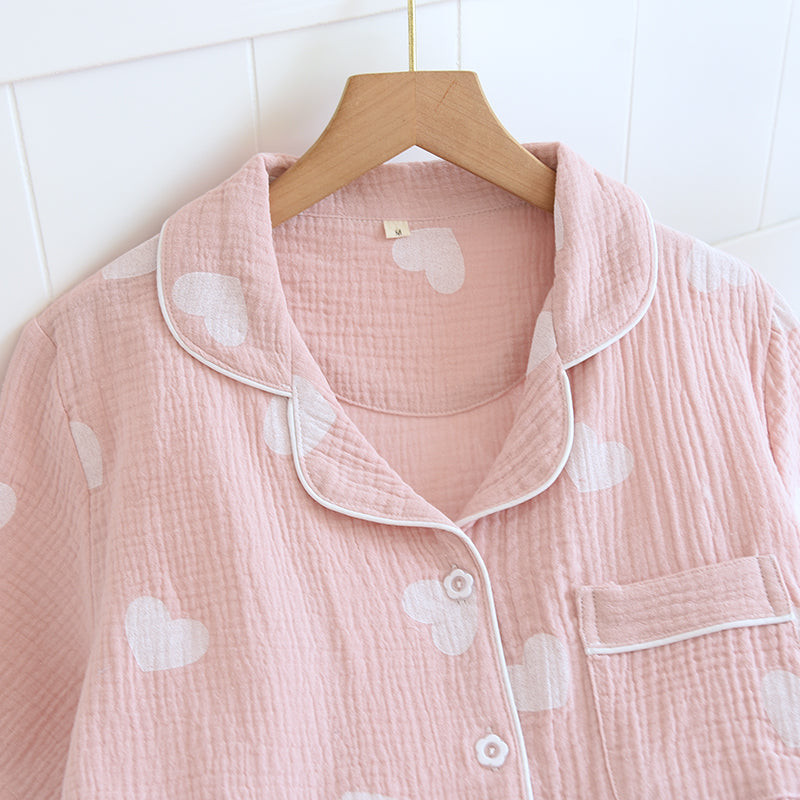 Pastel Heart Kawaii Pajamas