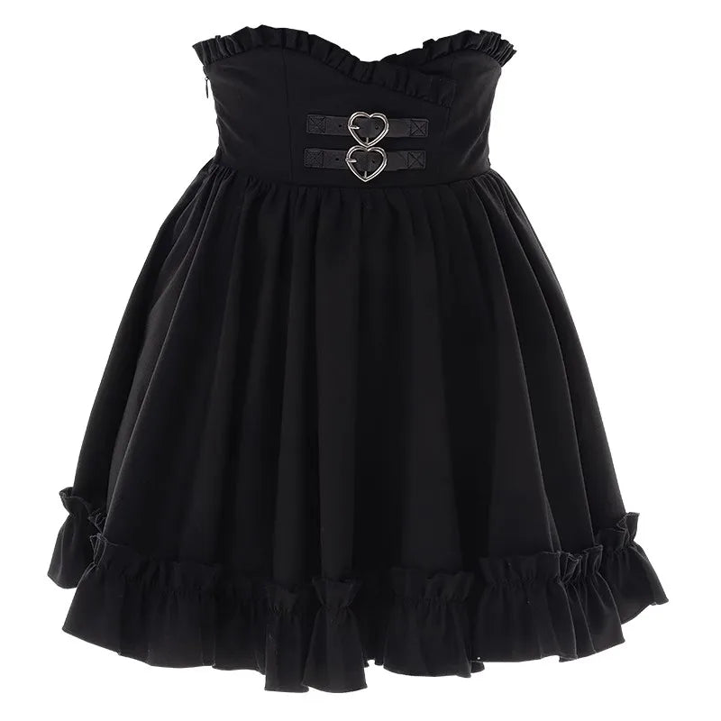 Pastel Gothic Lolita Outfit Set - Shirt & Skirt
