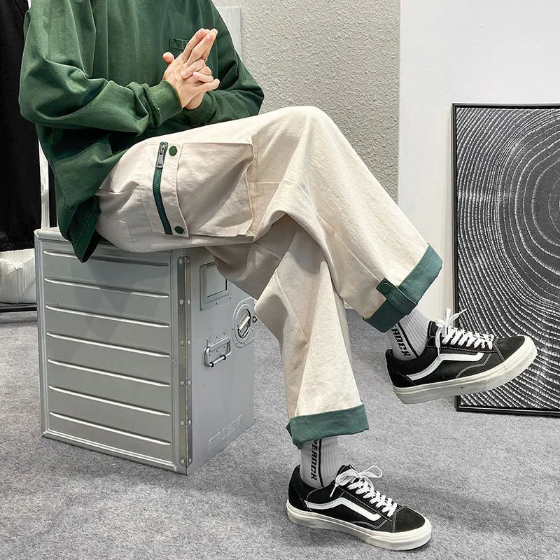 Korean Casual Cargo Pants